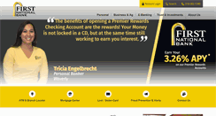 Desktop Screenshot of myfnbbank.com